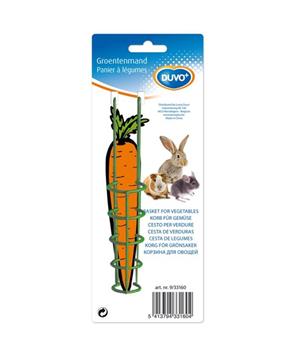 Levně Držák kov na mrkev Duvo+ 17x3,5x4cm 1 ks