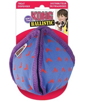 Hračka textil Ballistic plnící míč KONG