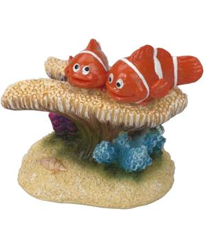 Levně Dekorace do akvária - Klauni na sasance 6x3,5x5cm Aqua Della 1 ks