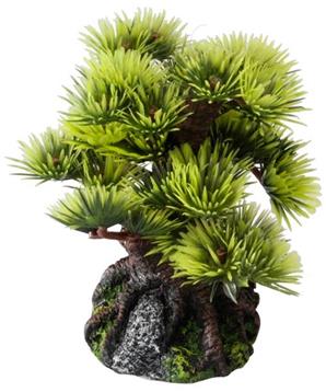 Levně Dekorace do akvária- bonsai borovice 9,5cm Aqua Della 1 ks