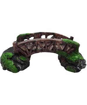 Levně Dekorace do akvária - most 10x4,5x3,5cm Duvo+ 1 ks