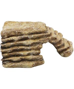 Dekorace umělá - rampa/úkryt roh S Komodo 20x18x10cm