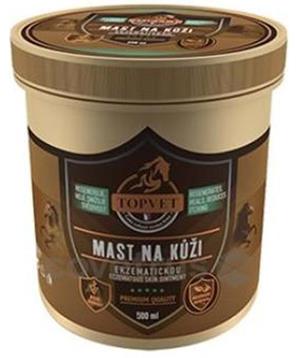 Levně Mast na ekzematickou kůži hojivá TOPVET 500ml