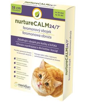 Feromonový obojek nurtureCalm pro kočky 38cm