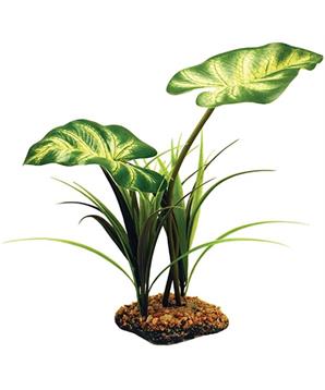 Levně Dekorace umělá rostlina - list Broadleaf Canopy Komodo 26cm 1ks/26cm