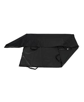 Autopotah s bočnicemi nylon černý 