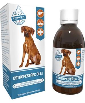 Levně Ostropestřec olej Topvet 200ml