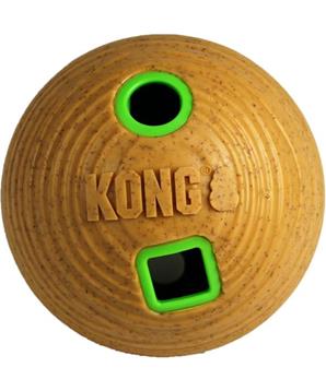 Levně Hračka plast + guma Bamboo Feeder plnící míč KONG M
