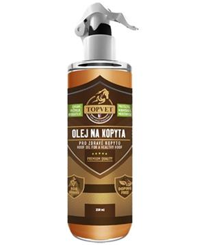 Levně Olej na kopyta- pro zdravé kopyto Topvet 500ml