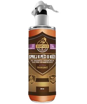 Sprej k péči o kůži po drobných poraněních Topvet