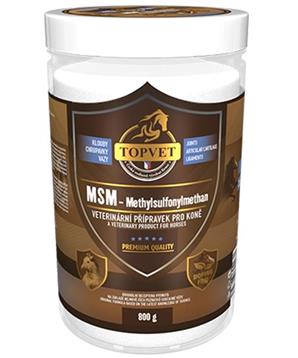 Levně MSM pro koně Topvet 800g