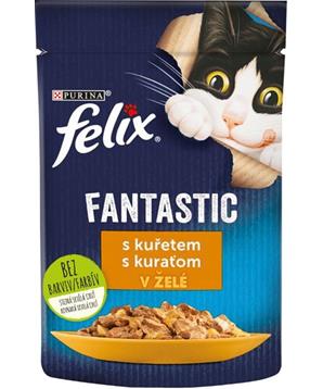 Levně Felix cat kaps.-Fantastic kuře v želé 85g