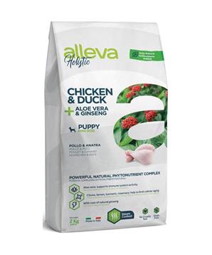 Levně ALLEVA HOLISTIC Dog Dry Puppy/Junior Chicken Mini 2kg