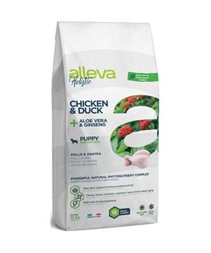 Levně ALLEVA HOLISTIC Dog Dry Puppy/Junior Chicken Medium 12kg