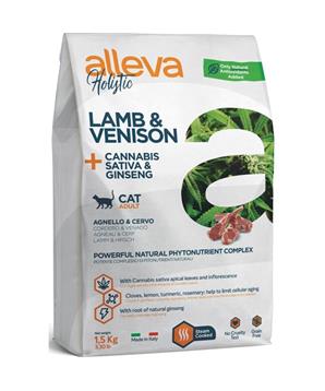 Levně ALLEVA HOLISTIC Cat Dry Adult Lamb&Venison 400g