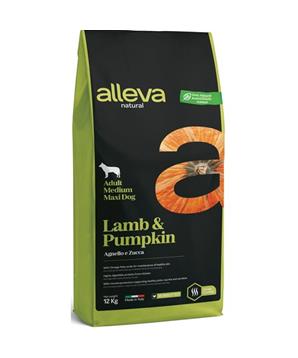 Levně ALLEVA NATURAL Dog Dry Adult Lamb&Pumpkin Medium/Maxi 12kg