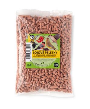 Levně Lojové peletky s jeřabinami a rozinkami UGF 500g