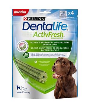 Levně Purina DentaLife Activfresh Activfresh Medium 115 g - 5 tyčinek