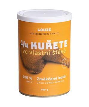 Louie konz. pro psy 1/4 kuřete 400 g 