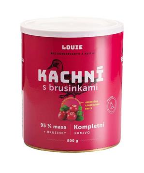 Levně LOUIE konz. kachní s brus. 800g