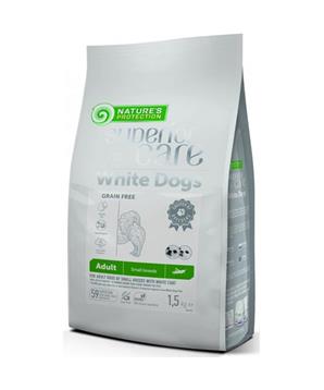 Levně Nature’s Protection Dog Dry Superior Care Adult SB White GF Insect 1,5 kg