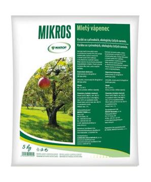 Levně Mikros vápenec mletý 5 kg