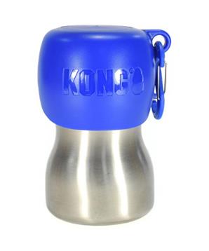 Cestovní láhev H2O Stainless Steel 280ml modrá Kong