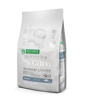 Levně Nature’s Protection Superior Care Dog Dry White Dogs Small Breeds Grain Free White Fish 1,5 kg