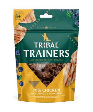 Levně TRIBAL Trainers Snack Chicken & Blueberry 80 g
