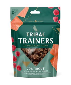 Levně TRIBAL Trainers Snack Trout & Raspberry 80 g