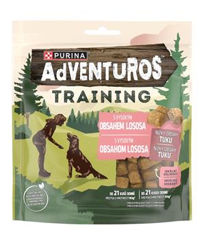 Levně Adventuros snack dog - Training Salmon 115g