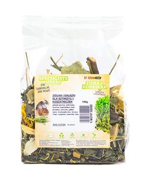 Levně HamStake Speciast Herbs&Branches Chinchilla 100g
