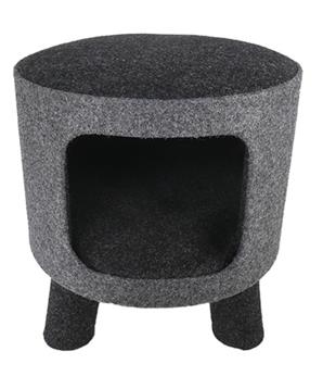 Domeček pro kočky Charcoal stolička šedá RW
