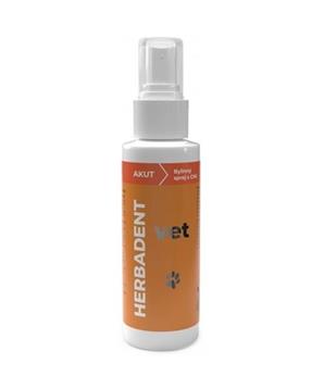 Levně HERBADENT VET AKUT Bylinný ústní sprej s chlorhexidinem 90 ml