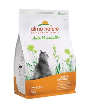 Almo Nature Holistic cat Anti-Hairball kuře 