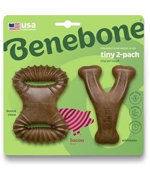 Levně Benebone Dental Chew Wishbone slanina XS 2 KS