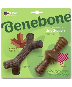 Levně Benebone Maplestick javor Zaggler slanina XS 2 ks
