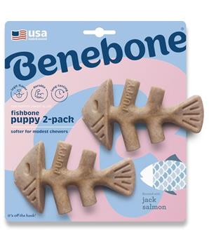 Levně Benebone Puppy Fishbone XS 2 ks
