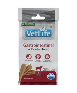 Levně Vet Life Dog Dental Snack Gastrointestinal Adult Medium & Maxi 100g