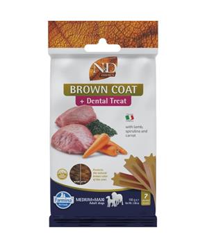 N&D BROWN Dog Dental Snack Lamb Medium & Maxi 