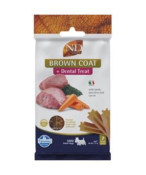 Levně N&D BROWN Dog Dental Snack Lamb Mini 60 g 60g
