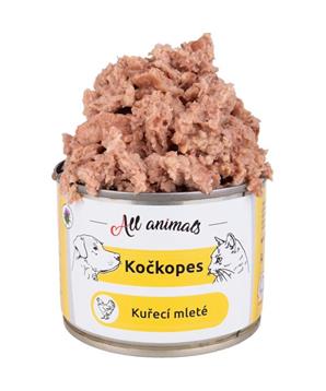 ALL ANIMALS Kočkopes konz. Kuřecí mleté 