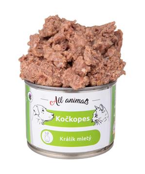 Levně ALL ANIMALS Kočkopes konz. Králík mletý 200g
