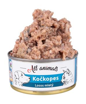 Levně ALL ANIMALS Kočkopes konz. Losos mletý 200g