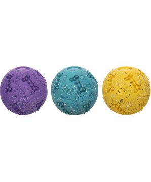 Levně Hračka latex Freckles míček 7,5cm mix barev Flamingo 1ks/7,5cm