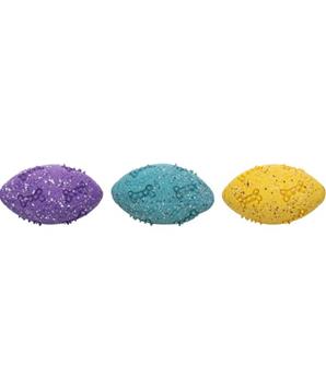 Hračka latex Freckles rugby 11,8cm mix barev Flamingo
