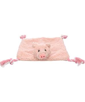 Levně Hračka textil Poppo prase 40x40cm růžové Flamingo 1 ks
