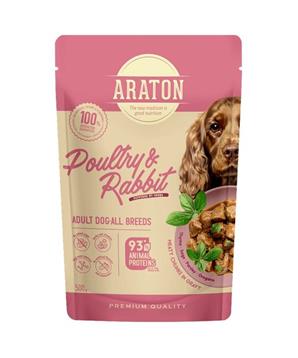 Levně Araton Dog kaps. Adult Poultry/Rabbit 500g