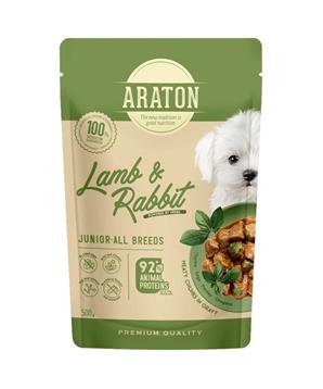 Levně Araton Dog kaps. Junior Lamb/Rabbit 500g