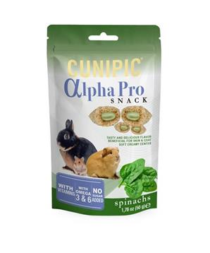 Cunipic Alpha Pro Snack Spinach - špenát